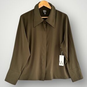🎉5 for $45 🎉 NWT Worthington Top Blouse Shirt Size 1X